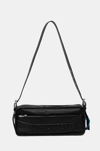 Кожаная сумка Patrizia Pepe, черный