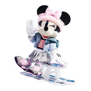 Мини коллекция Микки коллекция настольное украшение Disney, Minnie[Height Approx. 15Cm]-Student