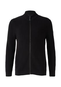 s.Oliver Вязаный кардиган в черном цвете