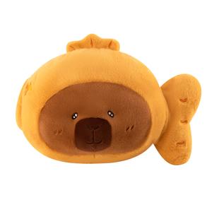 Креативная мультяшная милая плюшевая игрушка такояки капибара 40см/60см высота Brangdy