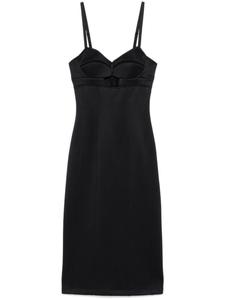 Giovanni Bedin облегающее платье миди, черный