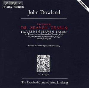 CD диск Dowland / Lindberg / Dowland Consort: Lachrymae