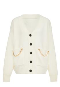Вязаный кардиган caissa, белый