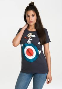 Футболка LOGOSHIRT SNOOPY, Blaugrau/Dark Blue