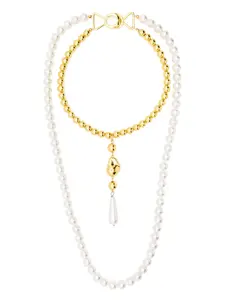 Многослойное колье Atu Body Couture, золотой