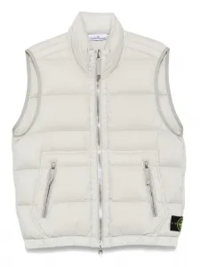 Стеганый жилет на молнии Stone Island, нейтральный