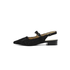 Повседневные однобортные туфли женские FIVE PLUS, Black