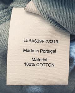 Футболка унисекс Bally 6301242 с логотипом из 100% хлопка в виде морской ракушки, синий