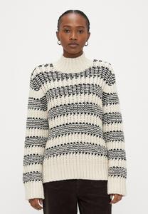 Джемпер Vero Moda Petite VMSKYE HIGHNECK, Birch/Black/Beige