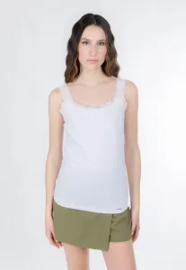 Обрезанный верх Influencer, White