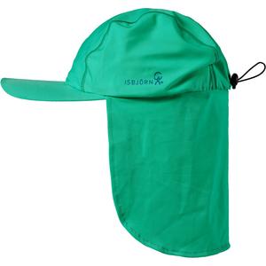 Детская кепка от солнца с китом Isbjörn of Sweden, зеленый