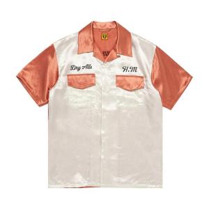 Рубашка Human Made Yokosuka Short-Sleeve Shirt Pink, розовый