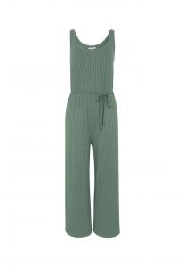 Комбинезон в рубчик Detto Fatto, цвет 17-6009 laurel wreath