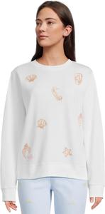 Женская толстовка Ballad с длинным рукавом Lilly Pulitzer, Resort White Cool As Shell Embroidery