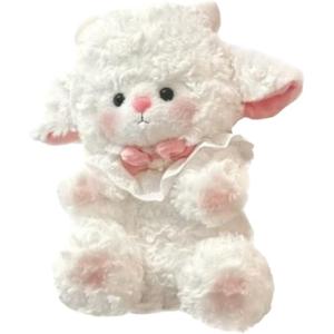 Принцесса Лэмб, овечка в милом стиле на день рождения, компаньон для успокоения, плюшевая кукла, высота 25см/32см CHENGMI