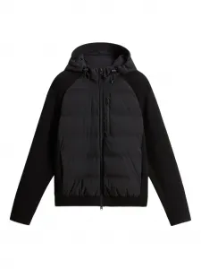 Стеганое пальто Woolrich, черный