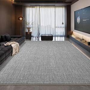 Y U-LIVE Ковер 300×450 см из искусственной шерсти для гостиной/спальни, итальянский минимализм, стираемый, водостойкий, с аккуратным краем