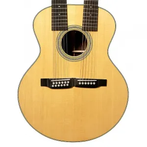 Гитара Martin Standard Series Grand J-28E с двойной гриффой, ель/индийский розовое дерево, натуральный, предзаказ