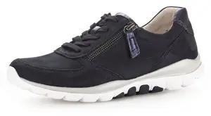 Кроссовки Gabor Rollingsoft на танкетке, повседневная обувь, полуботинки, туфли на шнуровке со съемной стелькой OPTIFIT, синий