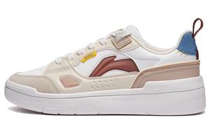 Кроссовки LINING Common 80s Skateboarding Shoes Women's Low-top, коричневый