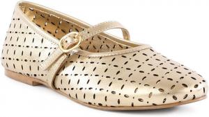 Кожаные балетки Seychelles Skyler, золотой