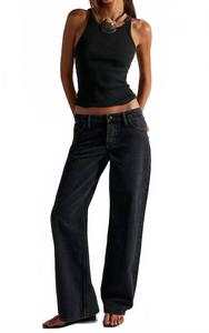 Free People Джинсы-бойфренды Tennessee с низкой посадкой, цвет Hideaway Black