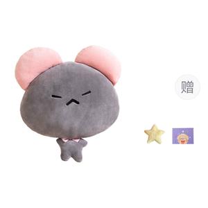 Мягкая игрушка милая забавная злая мышка кукла высота 45см OU DI PIG