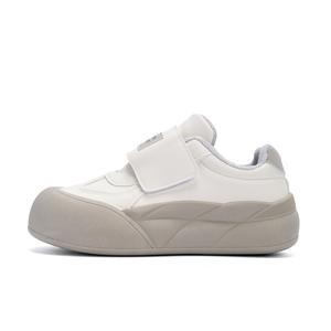 HUANQIU Обувь Niche PU искусственная кожа покрытие легкие увеличивающие рост низкие кроссовки для скейтбординга женские beige