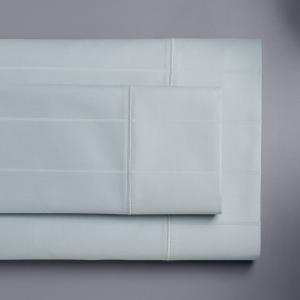 Комплект простыней или наволочек Simply Vera Vera Wang Pima Cotton 600 с плотностью нитей, цвет Seaglass Stripe