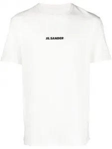 Футболка с логотипом JIL SANDER, белый