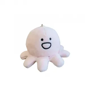 Маленький брелок в виде плюшевого кальмара высотой 10 см Jinnew