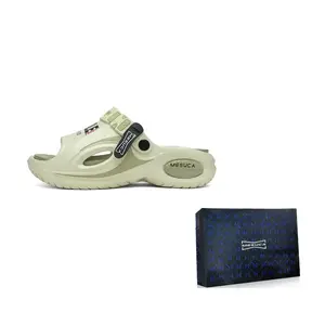 MESUCA Пляжные сандалии мужские черные/серые/белые/зеленые — мятный зеленый, цвет Mint Green