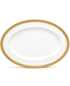 Noritake Овальное блюдо Summit Gold, 16 дюймов