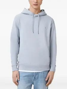 Толстовка с вышитым логотипом AllSaints, синий