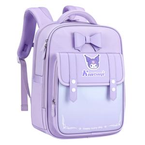Sanrio Детский рюкзак из полиэстера фиолетовый, [Large Capacity Multi-Pocket]Kuromi-Purple