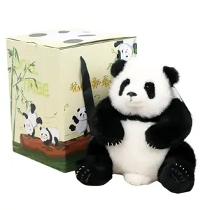 FGHGF Премиальная нишевая дизайнерская черно-белая плюшевая игрушка плюшевая кукла высота 23см/33см