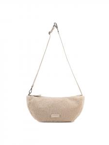 Кожаная сумка через плечо Furry Friend 45 см кремового цвета FREDs BRUDER