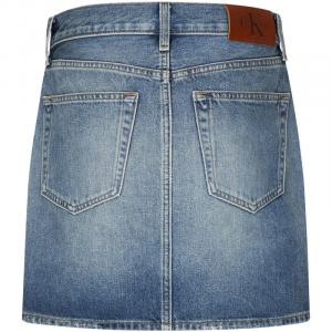 Джинсовая короткая юбка Women's Calvin Klein, scb-denim синий
