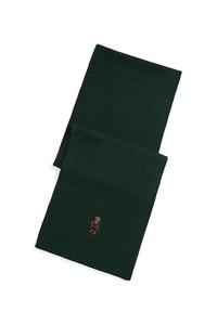 Шарф с шерстью Polo Ralph Lauren, зеленый