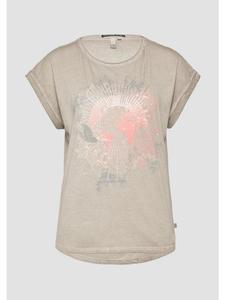 Футболка цвета 91D3_голубой серый QS