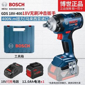 Гайковерт Bosch GDS 18V-400 + аккумулятор 12.0Ah, зарядное устройство