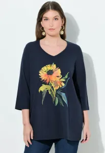 Футболка с принтом Ulla Popken, Marine