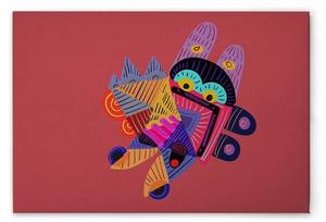 Картина на холсте A.S. Création Looneyland 1 цвет rotbunt