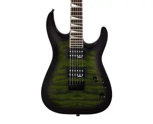 Jackson JS Series Dinky Arch Top JS32Q DKA HT - Прозрачный зеленый градиент
