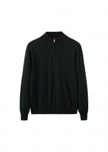 MANGO MAN Свитер 'Willyp' в черном цвете