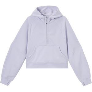 Свитшот серии Scuba для женщин Lululemon, сиреневый