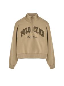 Коричневая толстовка Polo Club