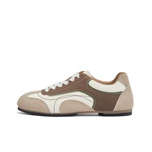 Низкие повседневные туфли для женщин Hotwind, априкот