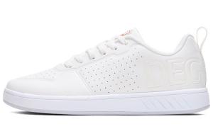 Кеды, скейтборд обувь женская низкая Feather белый/ракушечно-красный 361°