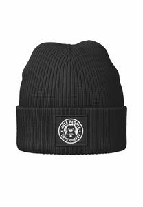 Шапка MoonWorks MIT SPRUCH HATE PEOPLE GESCHENIDEE KAFFEETRINKER, Schwarz/Black